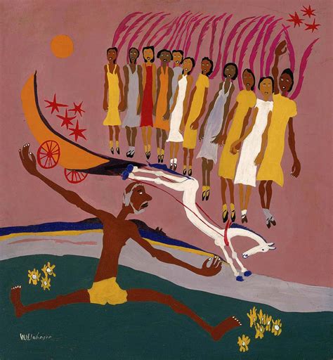 Swing Low Sweet Chariot William H Johnson Wikiart Org