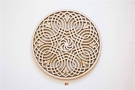 Armenian Infinity Laser Cut Wood Trivet Etsy Wood Trivets Laser