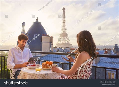 295 Women Eiffel Tower Breakfast Images Stock Photos 3D Objects