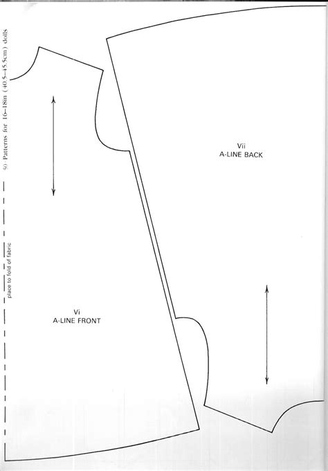 Beginner Free Printable Doll Clothes Patterns