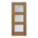 Knockety Continental Unfinished Mahogany Wood Slab Front Entry Door