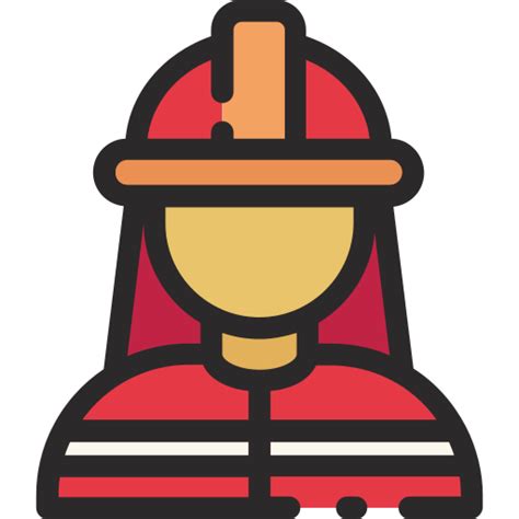 Firefighter Good Ware Lineal Color Icon