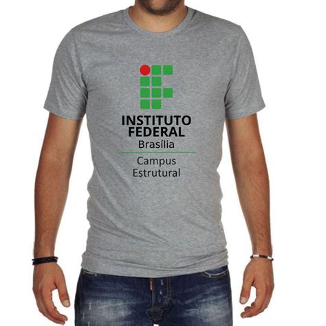 Camiseta Instituto Federal De Brasilia Elo Produtos Especiais