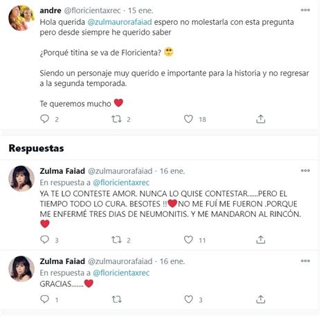 Zulma Faiad Responsabilizó A Cris Morena Sobre Su Ida De Floricienta No Me Fui Me Fueron