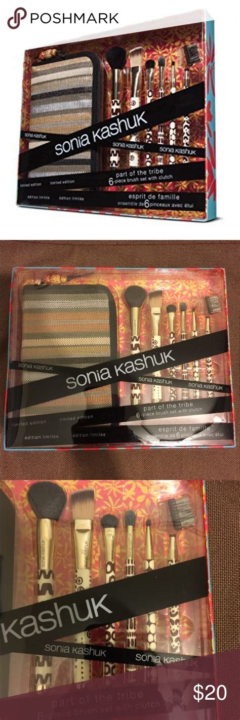 Sonia kashuk brush set with clutch | Sonia kashuk brush set, Sonia kashuk, Sonia kashuk makeup ...