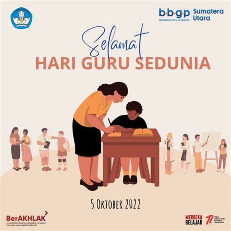 Selamat Hari Guru Sedunia Balai Besar Guru Penggerak Provinsi