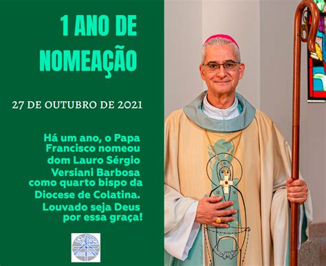 H Um Ano Acolh Amos Nosso Quarto Bispo Diocesano Diocese De Colatina