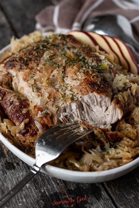 Pork And Sauerkraut Recipe Savoring The Good