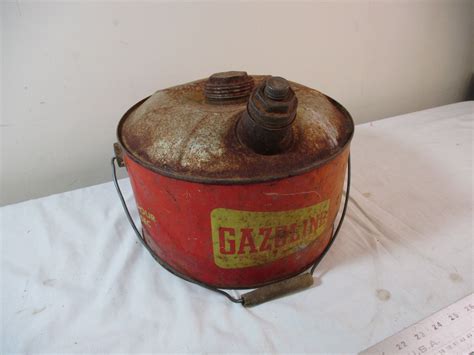 Gasoline Gallon Tin Can