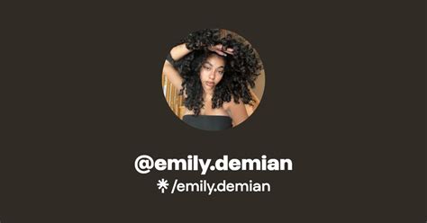 Emilydemian Instagram Tiktok Linktree