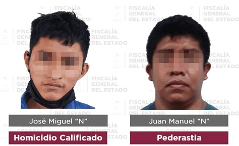 Aseguran A 4 Hombres Por Homicidio Robo Y Pederastia En Tabasco