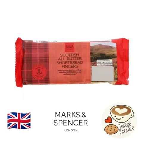 Marks And Spencer Mands Scottish All Butter Shortbread Fingers Biscuits 210g Shopee Malaysia