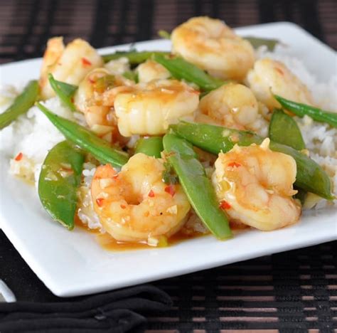 Shrimp Stir Fry With Sugar Snap Peas