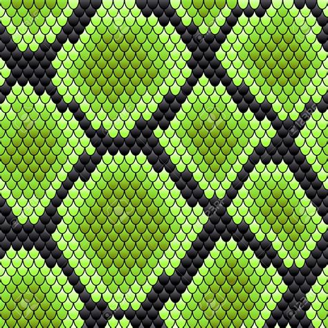 lizard scales: Green seamless pattern of reptile skin for background ...