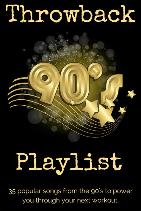 Throwback 90s workout and running playlist – Artofit