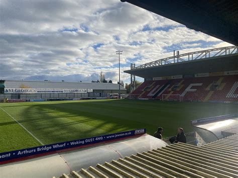 Altrincham Fc On Twitter Weve Arrived At The Kingfield Stadium For