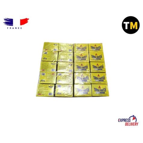 Lot de 4 boites allumettes 200 pcs boîtes allumettes Barbecue Cuisine