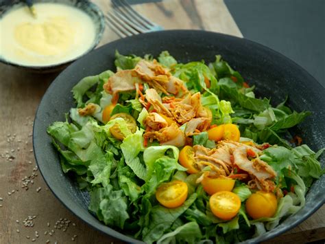 Kimchi Salad with Mustard Dressing | Rawismyreligion