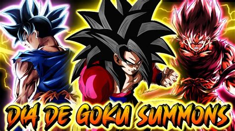 Lf Asi Fueron Mis Summons Al Banner Del Dia De Goku Dragon Ball