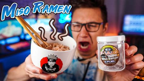 Naruto Miso Ramen GFuel Review YouTube