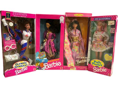 Lot - (4) Collector and Special Edition Barbies