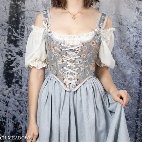 Medieval Corset Etsy