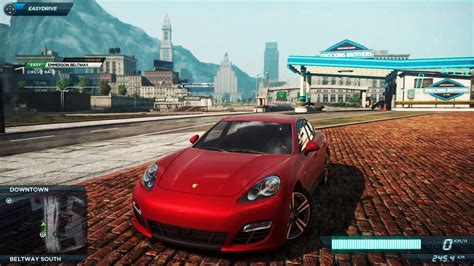 NFS Most Wanted Police Chase Max Heat Level Escape Porsche Panamera