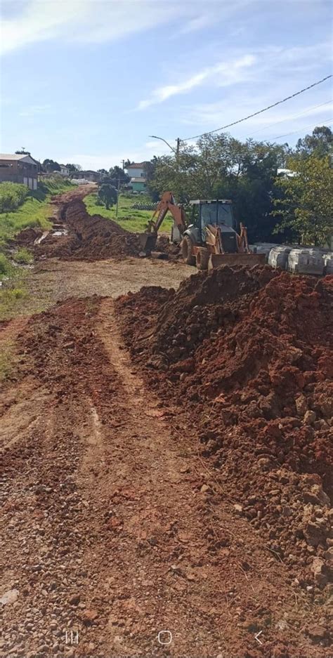 Secretaria De Obras De Campos Borges Realizou Reparos Na Cidade JE