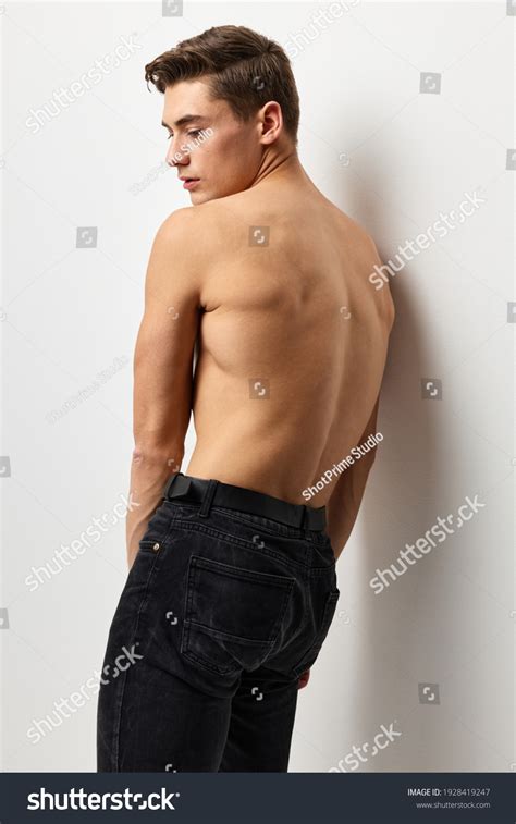 Male Nude Posing Studio Attractiveness Model Stock Photo Shutterstock