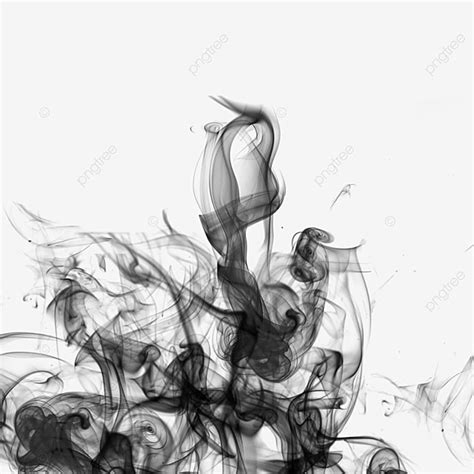 Floating Smoke PNG Picture Floating Black Smoke Diffusion Effect