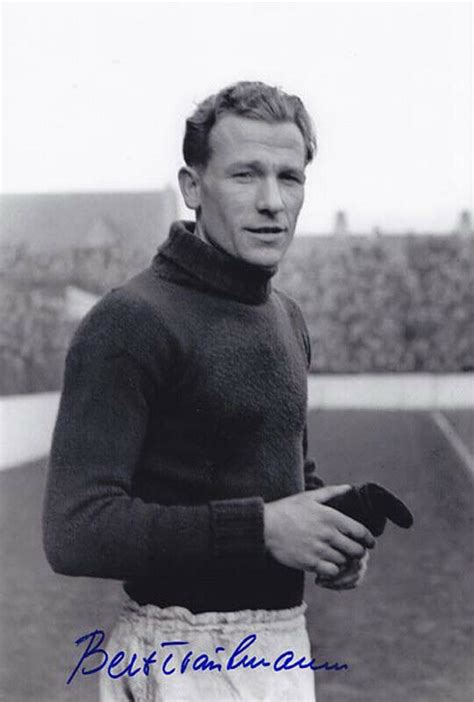 Man City Goalkeeper Bert Trautmann In 1950 Goalkeeper Manchester City