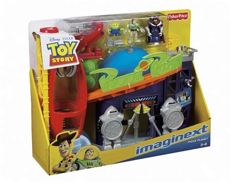 Fisher Price Imaginext Disney Pixar Toy Story Pizza Planet Playset New