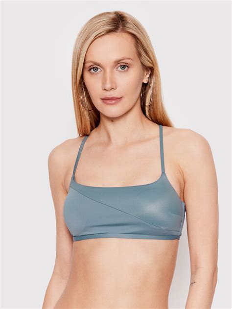 Calvin Klein Swimwear Bikini Oberteil Core Essentials Kw Kw Blau