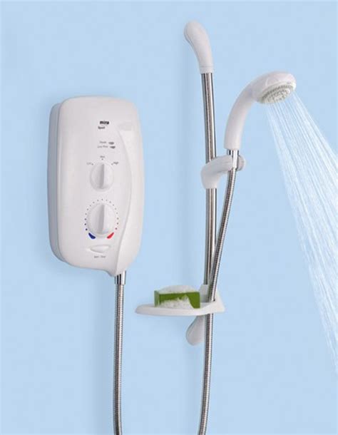 Mira Sport Kw In White Chrome Mira Electric Showers Mira Sport C