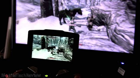 Nvidia Shield Pc Streaming Gaming Demo Youtube