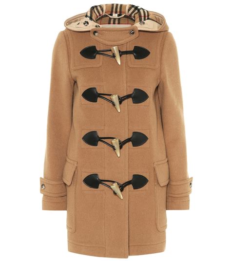 Burberry Wool Duffle Coat Rysenshyne