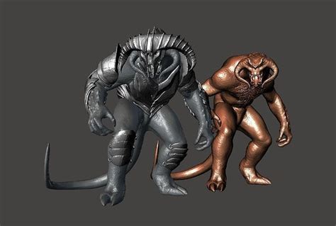 Armored Balrog LOTR Tar Goroth Shadow of War - Hi-Poly STL 3D model 3D ...