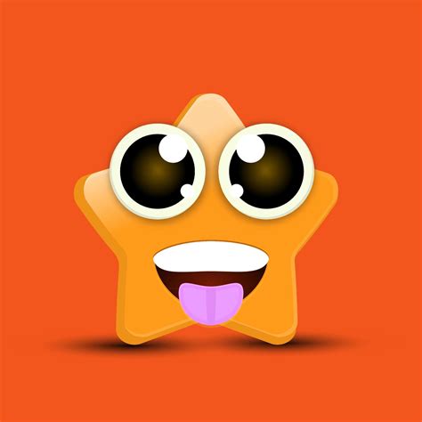 Star Emoji Icon Object Symbol Gradient Vector Art Cartoon 17038771 ...