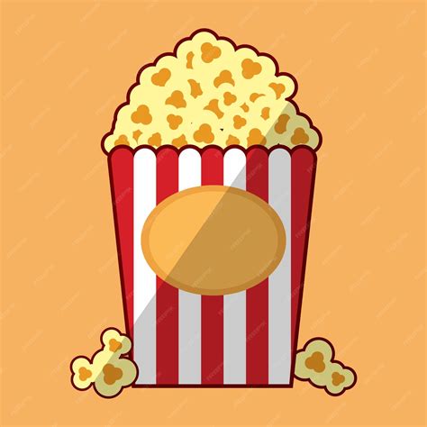 Premium Vector Popcorn Vector 2