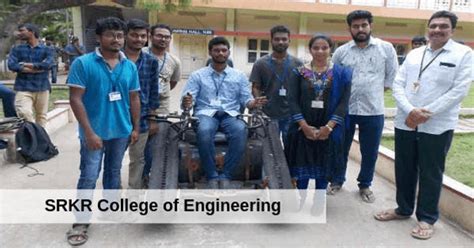 SRKR Engineering Students Design Vehicle for Differently Abled Students ...