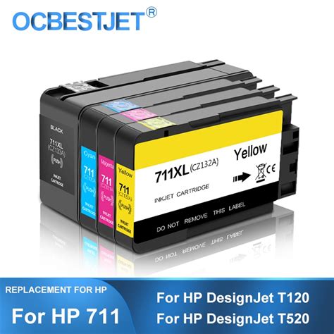 Third Party Brand For Hp 711xl 711 Hp711 Replacement Ink Cartridge Full