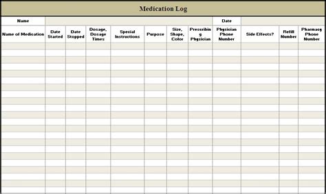 Daily+Medication+Log+Template | Printable Medication Log Sheet ...