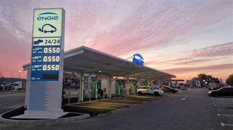 Siemens Has Equipped Engie Vianeo Stations At Freeway Rest Areas In