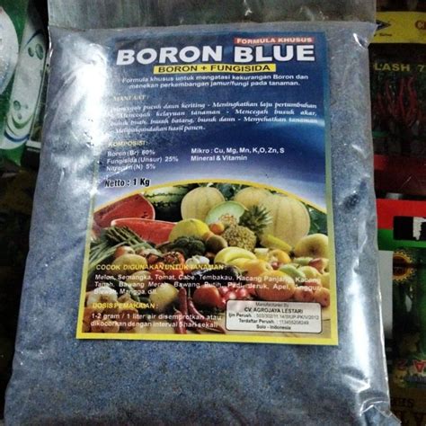 Jual Pupuk Boron Blue Kg Shopee Indonesia