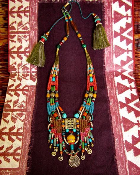 Боже, какая этника! (трафик) | Fabric jewelry, Jewelry crafts, Textile ...