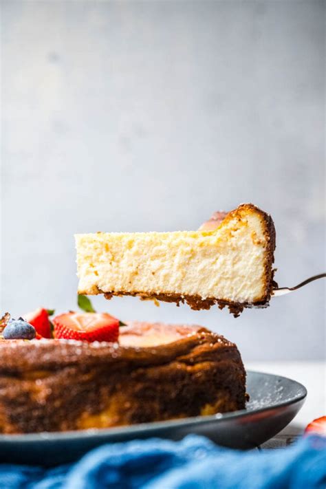 Cream Cheese And Ricotta Cheesecake Recipe Light Elegant