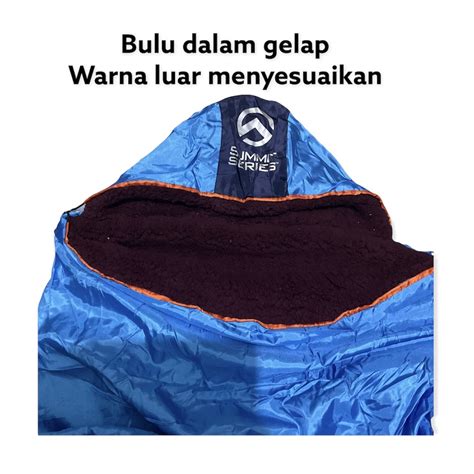 Jual Promo Sleeping Bag Polar Bulu Extra Tebal Super Tebal