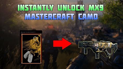 Bo4 WORKING Glitches MX9 MASTERCRAFT CAMO Glitch How To Unlock ANY