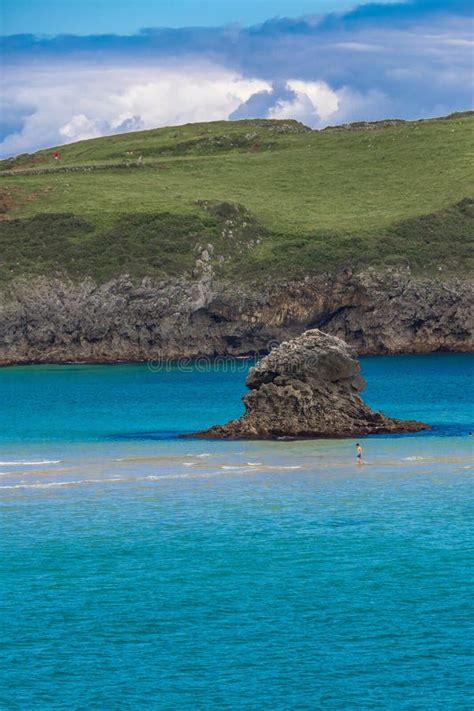 Borizu Beach Celorio Llanes Spain Stock Photo Image Of Atlantic