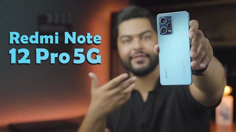 بررسی گوشی شیائومی ردمی نوت 12 پرو فایوجی Xiaomi Redmi Note 12 Pro 5g Youtube